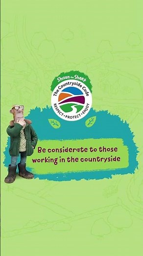 The Working Countryside: Shaun the Sheep’s Guide to The Countryside Code #shorts