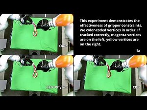 Occlusion-robust Deformable Object Tracking without Physics Simulation