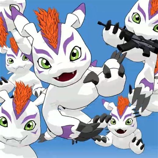 SEVEN THOUSAND GOMAMONS #digimon #デジモン #gomamon