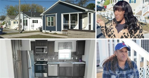 New affordable homes unveiled in Petersburg's Delectable Heights