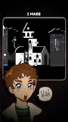 I made the repo loading screen from scratch #repo #artist