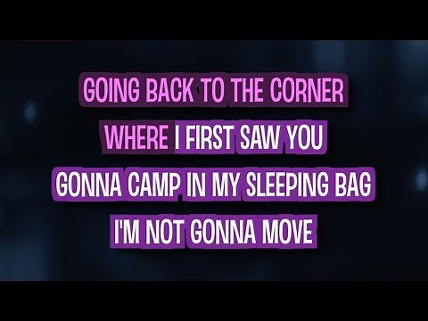 The Man Who Can't Be Moved (Karaoke) - The Script