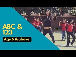 ABC 123 | | Easy Kids Choreography | Age 6 & above | Rhythmus HappyFeet