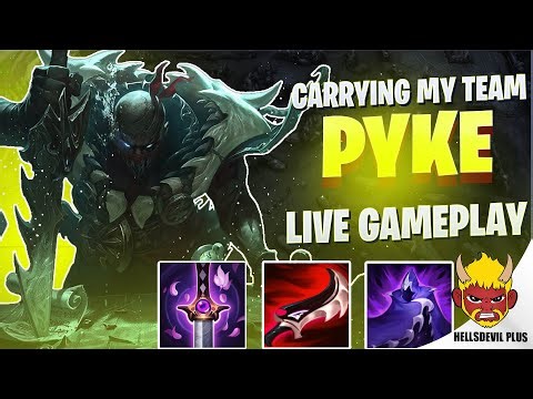 Carrying My Team With Pyke - Wild Rift HellsDevil Plus Gameplay