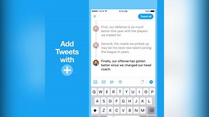 Twitter launches 'tweetstorm' feature to break up longer posts