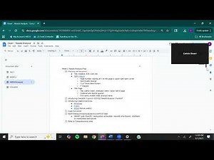 Week 2: Needs Analysis