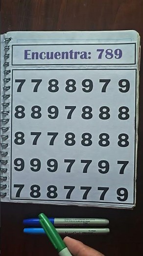 Discover the number 789 - Number search