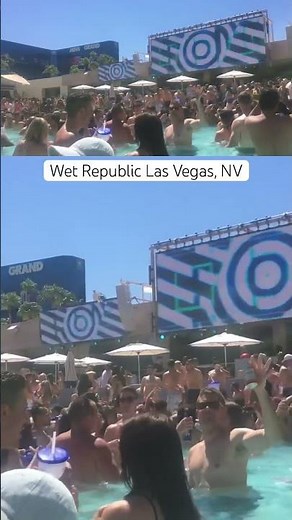 Vegas Pool Parties 🎉 The Palm Tree Beach Club @ MGM Grand Las Vegas Nevada