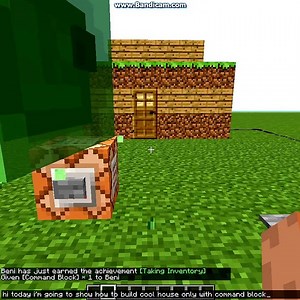 Minecraft How To Build Cool House Only With One Code