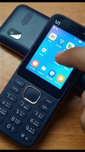 New VI 4g keypad with touch screen mobile #smartphone #tech