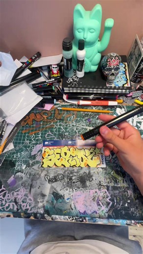 New blackbook page hope you like it follow for more #fyp #graffiti #tag #wildstyle #blackbooktok