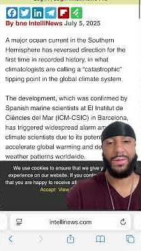 SOUTHERN OCEAN CURRENT REVERSES!