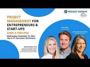 Project Management for Entrepreneurs & Start Ups