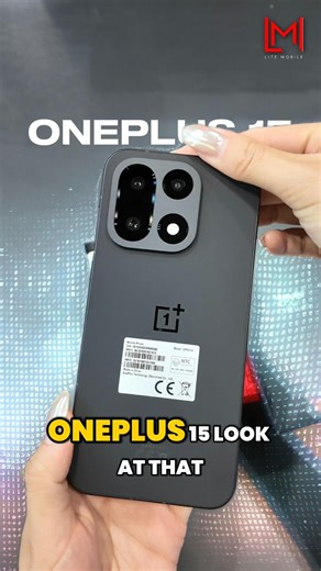 118 reactions · 18 comments |  ONEPLUS 15 UNBOXING  From the...