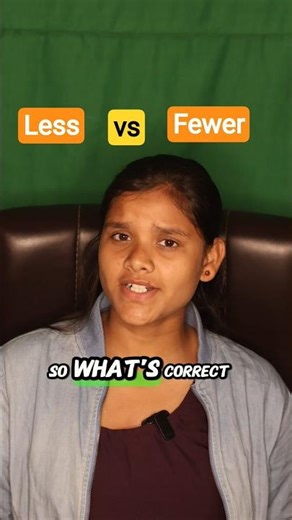 Less vs. Fewer: Stop Making This Mistake! 🛑 #Shorts #englishtips #speakconfidentenglish #learnvocab
