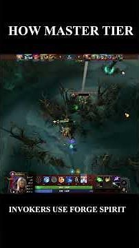 How Master Tier Invokers use Forge Spirit #shorts
