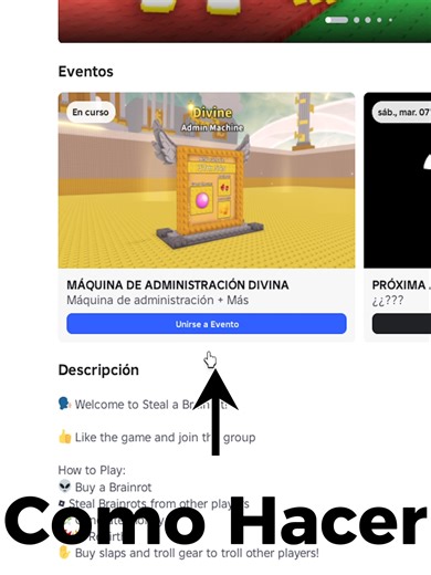 Cómo crear eventos oficiales en Roblox ✅ #RobloxStudio #RobloxDev #RobloxTips #Roblox #Developer Tutorial para crear eventos en Roblox y enviarlos como destacados. Ideal para anunciar actualizaciones y generar notificaciones en tu experiencia. Roblox Studio, desarrollo de juegos y tips para devs.