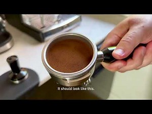 How to perfect your tamp | Barista Yourself Coffee Tips | Sunbeam