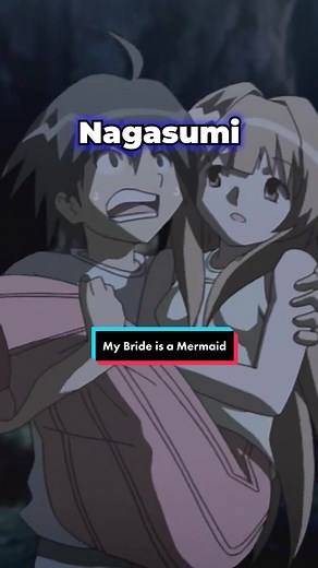 Anime Girl CAN’T get WET! 😳 #anime #animereview #romanceanime #mybrideisamermaid #otaku #animerecommendation #swaynami . Anime Name: My Bride is a Mermaid . Where to watch: Crunchyroll