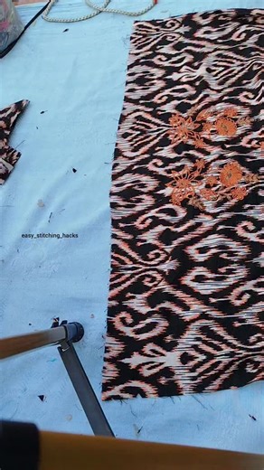 Easy Stitching Hacks on Instagram: "New sleeves design, full stitching tutorial ✨✂️ #fypジviral #stitching #sleeve"