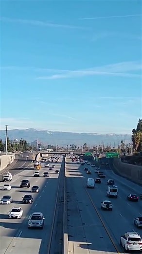 91 cutting through Riverside, California