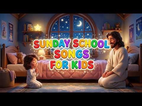 ✨ 1 Hour of Sunday School Songs for Kids — Worship for Ages 2–10 #biblesongs #kidsworship