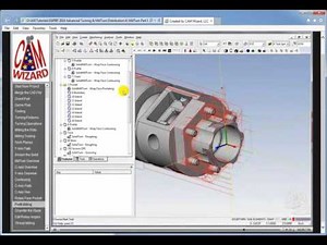 ESPRIT 20xx Turning Tutorial Preview