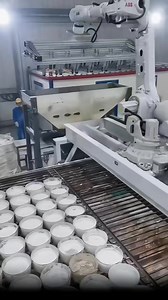 7.9K views · 40 reactions | Abb industrial robot loading and unloading handling, share itit. #ABB | Tom Huang Autorobo | Facebook