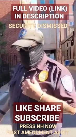 9.3K views · 99 reactions | SECURITY GETS DISMISSED -WALK OF SHAME- SPRAY FAILS AGAINST THREAT #PressNHnow #police #reels | America Today Now | Facebook