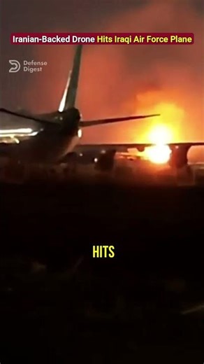 Militant Drone Strike Hits Iraqi An 32B Transport Plane in Baghdad Airport!