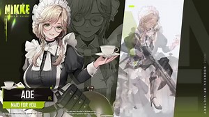 【NIKKE Motion Demonstration】 Ade uses AR: The Classic. She dispels debuffs from her allies. She can also increase all allies’ Max HP and ATK, providing support in both defense and attack. #NIKKE #Ade | GODDESS OF VICTORY: NIKKE