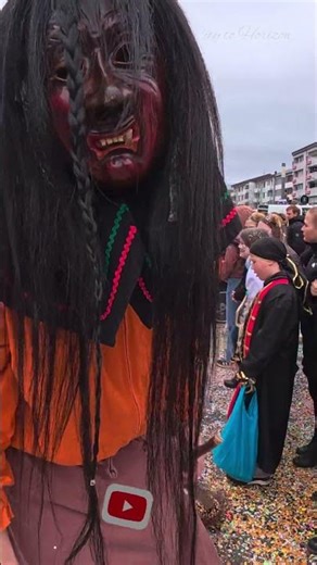 Spooky Witch Rituals at Buurefasnacht! 🧙‍♀️🔥 #Buurefasnacht #Hexe #WeilAmRhein #GermanCarnival