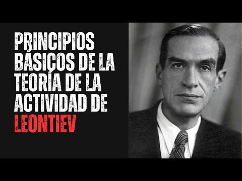 Principios Básicos de la Teoría de la Actividad de Leontiev
