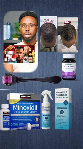 Tintada Ku Badbaadinta Minoxidil: Natiijooyinka Waa Kuwa Cad