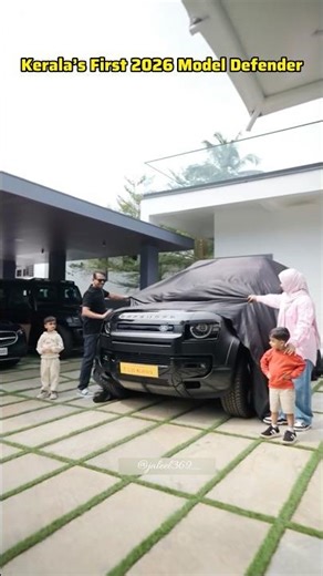 Kerala's first 2026 Model Defender ♥️ #shorts #carcollection #kerala #firstdefender #2026