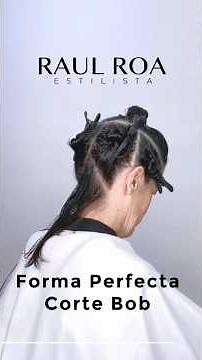 The trick you didn't know about the bob haircut #haircut #hairdresser #technique