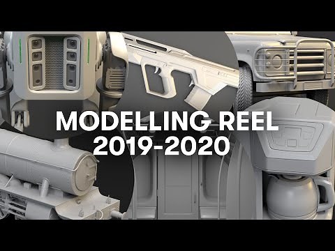 Hard Surface Modelling Showreel - 2019 / 2020