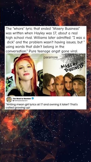 The High School Drama Behind "Misery Business" Lyrics