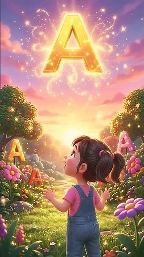 A is for Apple 🍎 | ABC Phonics Song for Kids | Letter A Nursery Rhyme
