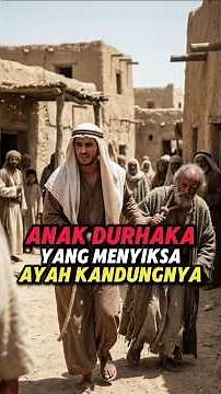 The story of a son who is devoted and disobedient to his father #kisahislami