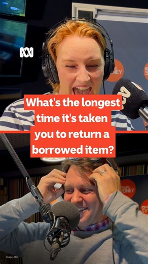 5.2K views · 36 reactions | Have you ever held onto a borrowed item for a little too long? While Kate Mulvany was visiting the studio recently, Craig returned her book that he had stowed away for 10 years. What’s the longest time it’s taken you to return a borrowed item? Tune in to Breakfast with Craig Reucassel on 702 ABC Radio Sydney or on the ABC listen app: https://ab.co/SydneyLocalRadio | ABC Sydney | Facebook