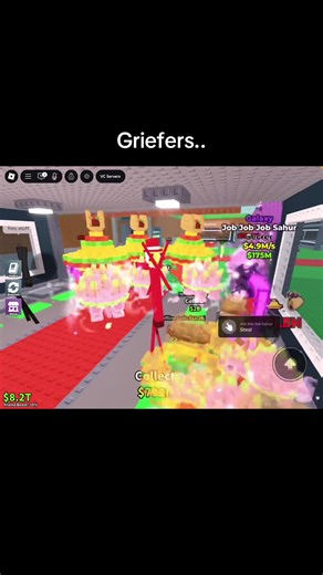 Griefers in Roblox Gameplay