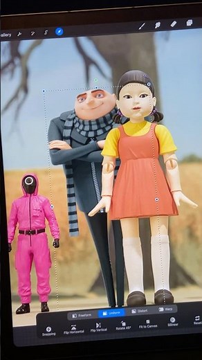 Felonious Gru in Squid Game 2025 #artdigital