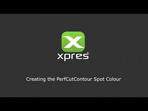Creating the PerfCutContour Spot Colour for VersaWorks in CorelDRAW X7