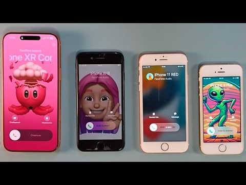 iphone17pm iphone7 iphone6s iphoneSe incoming call facetime outgoing call