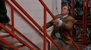 Watch 'Let's think about this for a sec, Ted. Why would somebody put a guarantee on a box? Hmmm,...' | Tommy Boy Clip