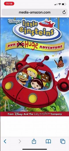 Happy 20th anniversary of playhouse Disney premiere of little Einsteins Our Huge Adventure