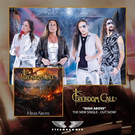 "High Above"! 😍 Our third single off our upcoming new album "Silver Romance" (out May 10th, 2024) is out now! Stream the song now: https://orcd.co/freedomcall_highabove Album pre-order: https://FreedomCall.lnk.to/SilverRomance #freedomcall #happymetal #silverromance #newsingle #newvideo #newalbum | Freedom Call Official