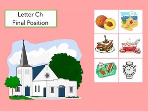 Letter Ch : Final Position Of Words