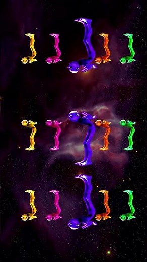 Aliens Boogie in a Dazzling Nebula 🌠👽💃